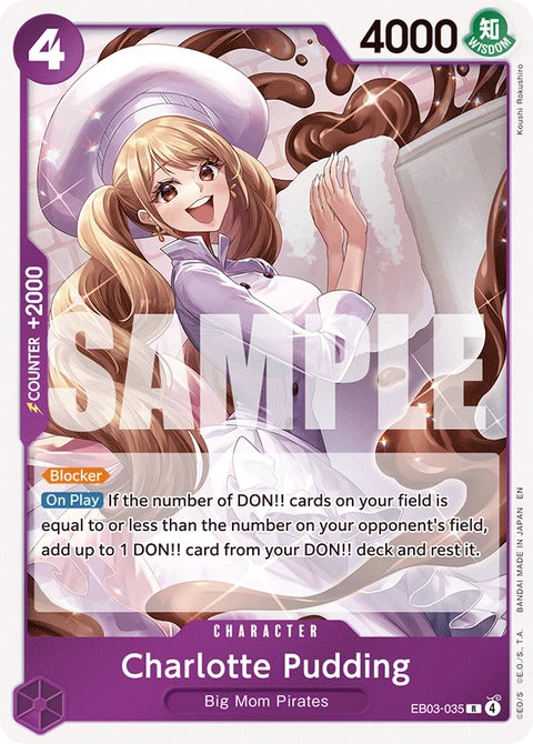Charlotte Pudding - One Piece Card Game card