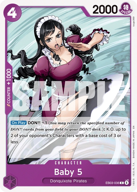 Baby 5 - One Piece Card Game card