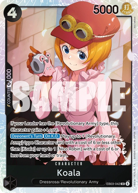 Koala - One Piece Card Game card