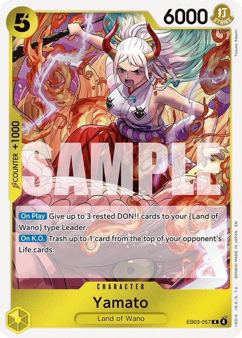 Yamato - One Piece Card Game card