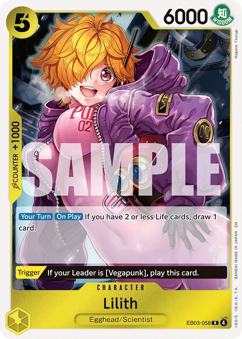 Lilith - One Piece Card Game card