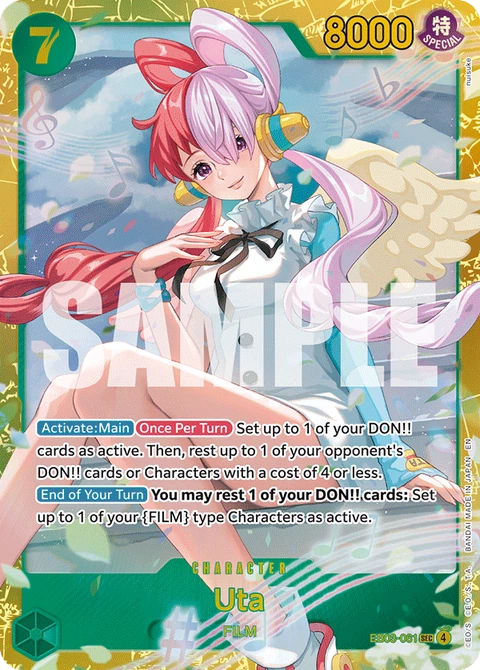 Uta - One Piece Card Game card