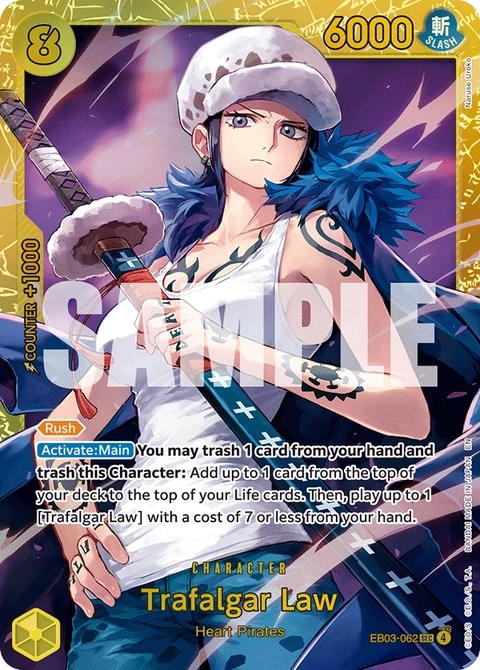 Trafalgar Law - One Piece Card Game card