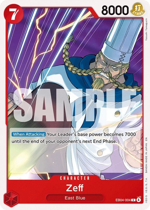 Zeff - One Piece Card Game card