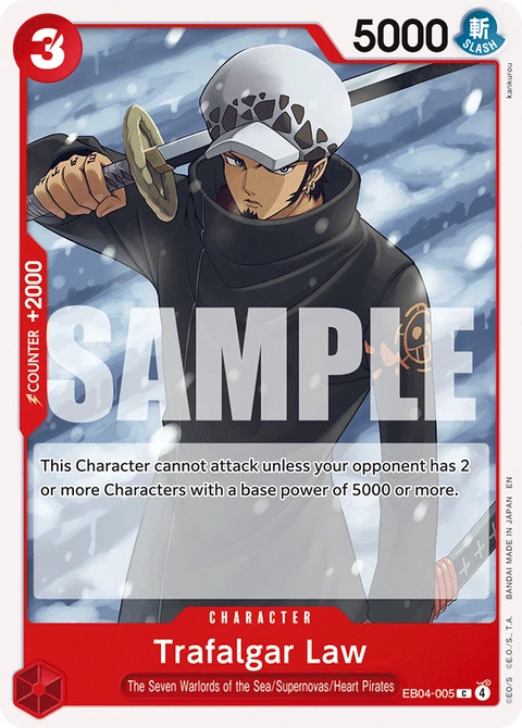 Trafalgar Law - One Piece Card Game card