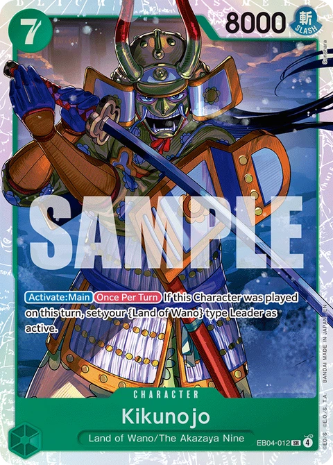 Kikunojo - One Piece Card Game card