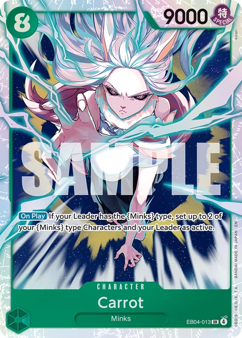 Carrot - One Piece Card Game card