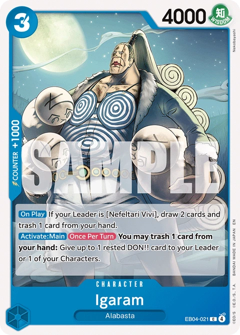Igaram - One Piece Card Game card