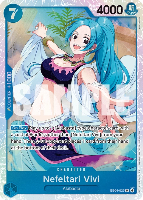 Nefeltari Vivi - One Piece Card Game card