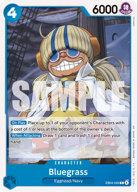 Bluegrass - One Piece Card Game card