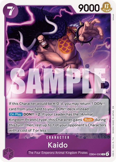 Kaido - One Piece Card Game card