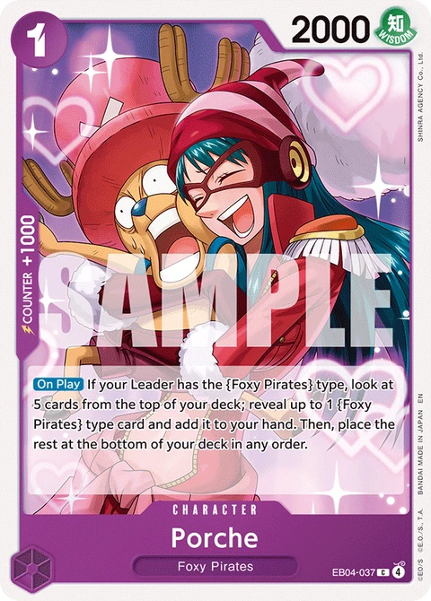Porche - One Piece Card Game card