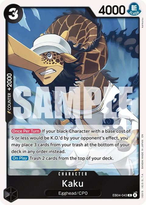 Kaku - One Piece Card Game card