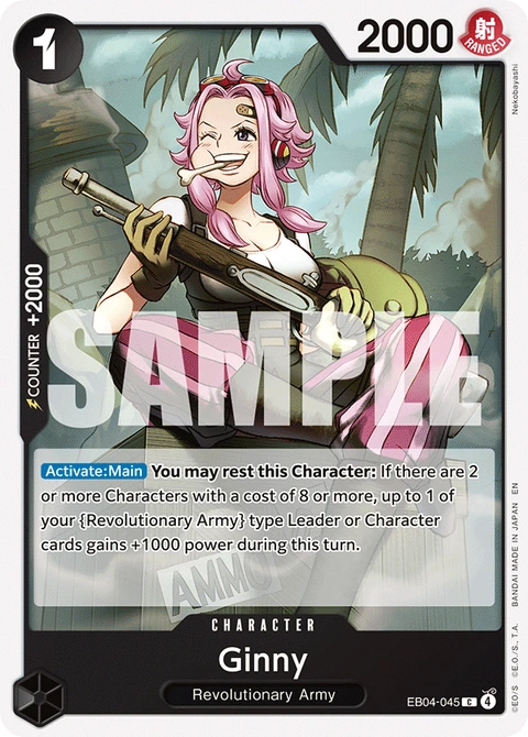 Ginny - One Piece Card Game card