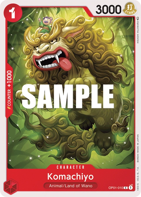 Komachiyo - One Piece Card Game card
