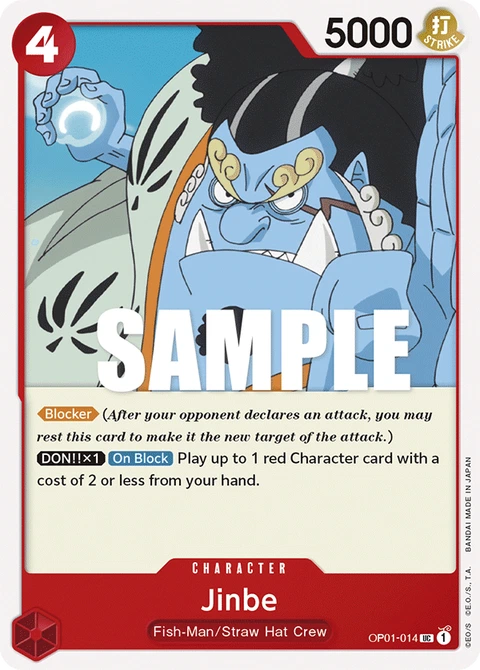 Jinbe - One Piece Card Game card