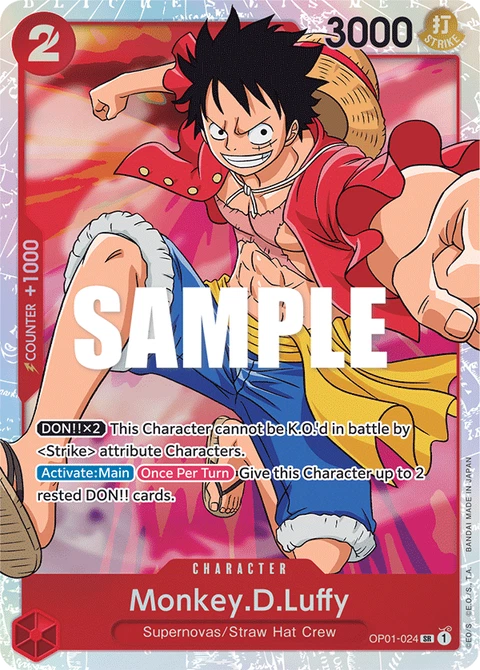 Monkey.D.Luffy - One Piece Card Game card