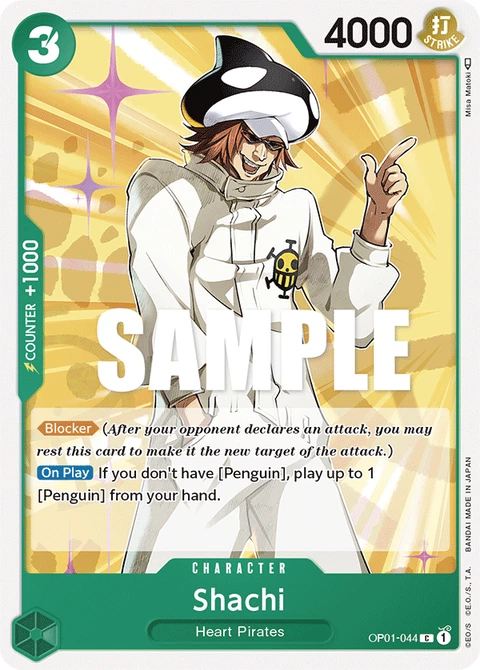 Shachi - One Piece Card Game card