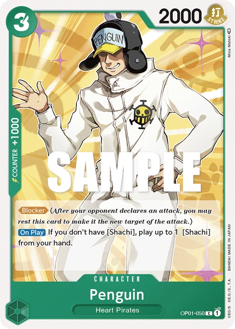 Penguin - One Piece Card Game card