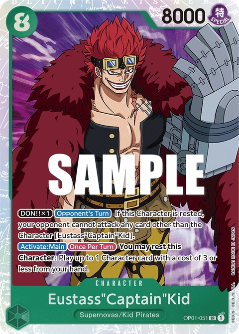 Eustass"Captain"Kid - One Piece Card Game card