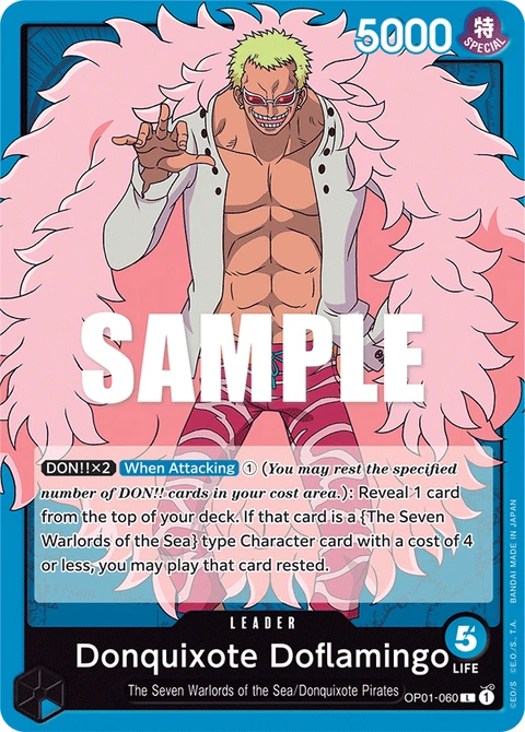Donquixote Doflamingo - One Piece Card Game card