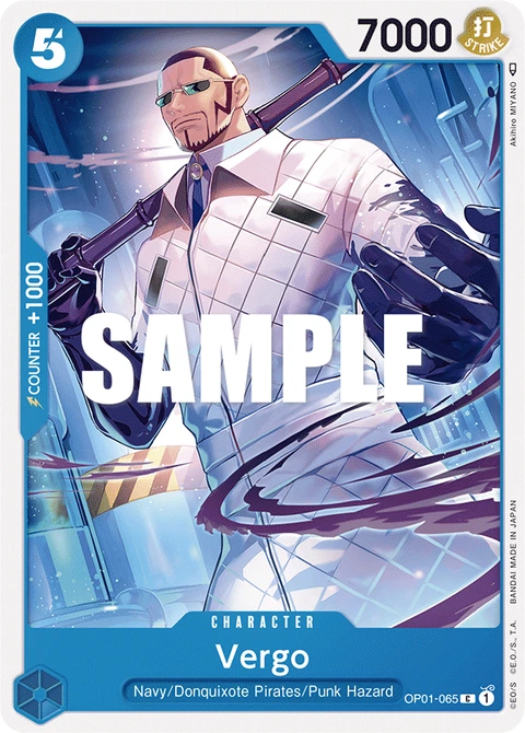 Vergo - One Piece Card Game card