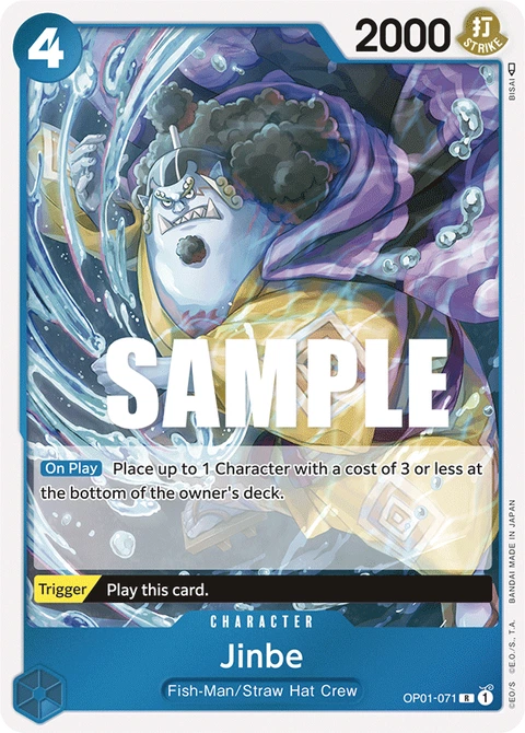 Jinbe - One Piece Card Game card