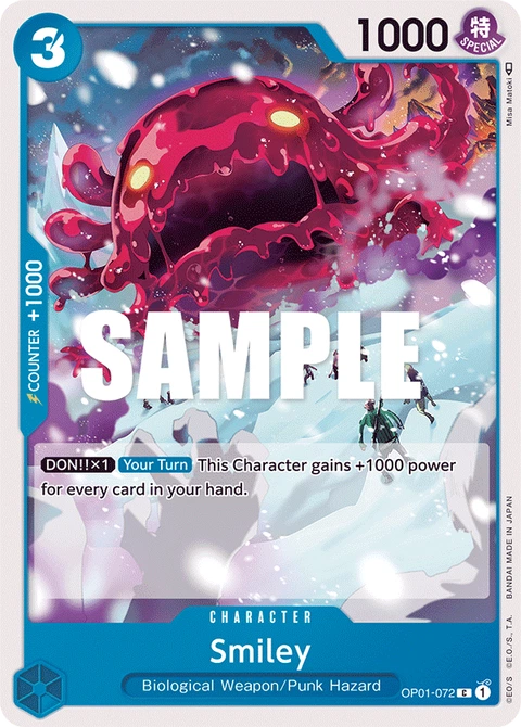 Smiley - One Piece Card Game card