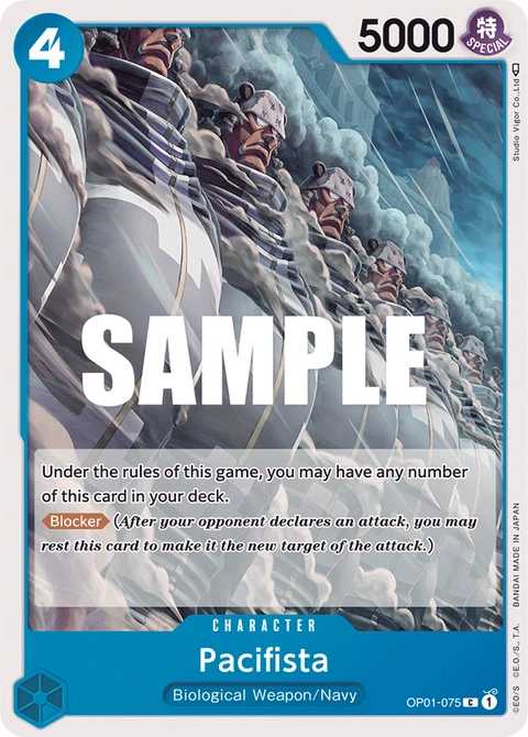 Pacifista - One Piece Card Game card