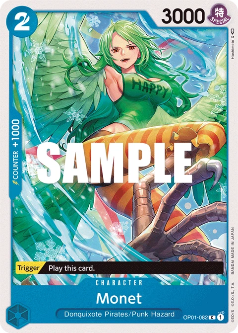 Monet - One Piece Card Game card