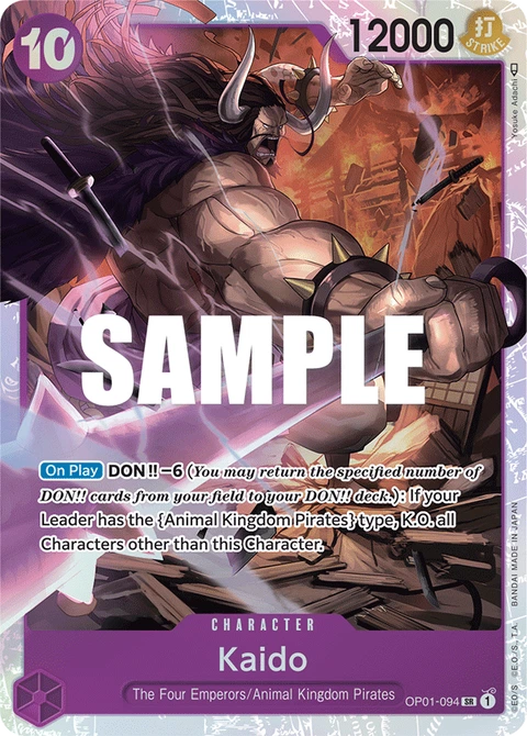 Kaido - One Piece Card Game card