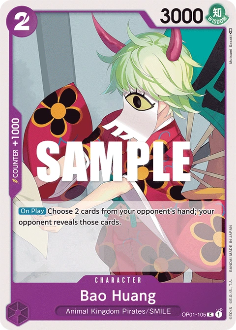 Bao Huang - One Piece Card Game card