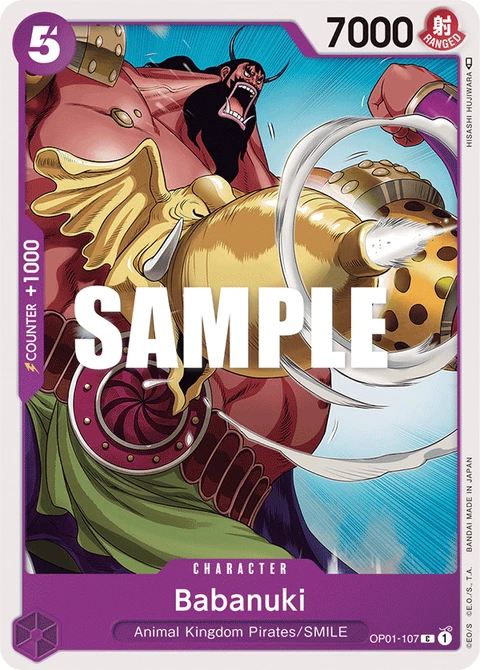 Babanuki - One Piece Card Game card