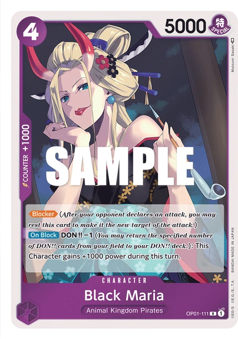 Black Maria - One Piece Card Game card