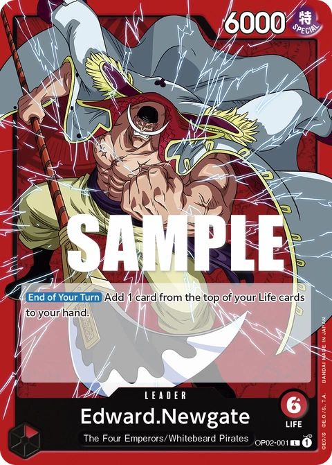 Edward.Newgate - One Piece Card Game card