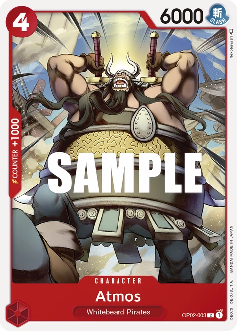 Atmos - One Piece Card Game card