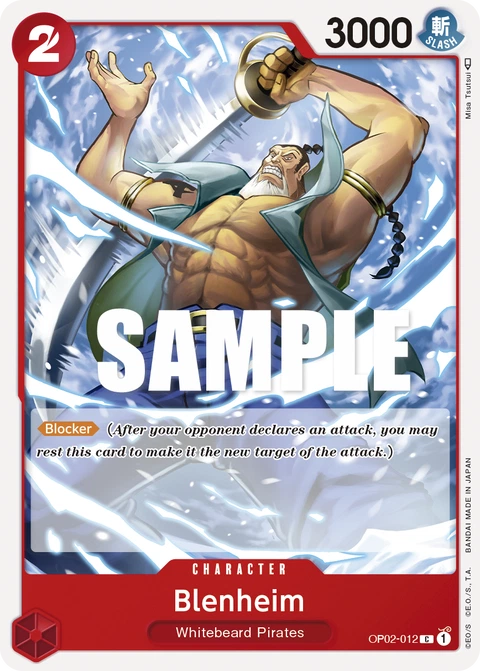 Blenheim - One Piece Card Game card