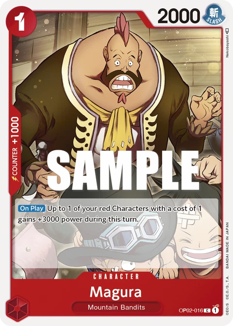 Magura - One Piece Card Game card