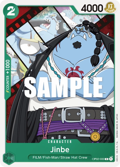 Jinbe - One Piece Card Game card