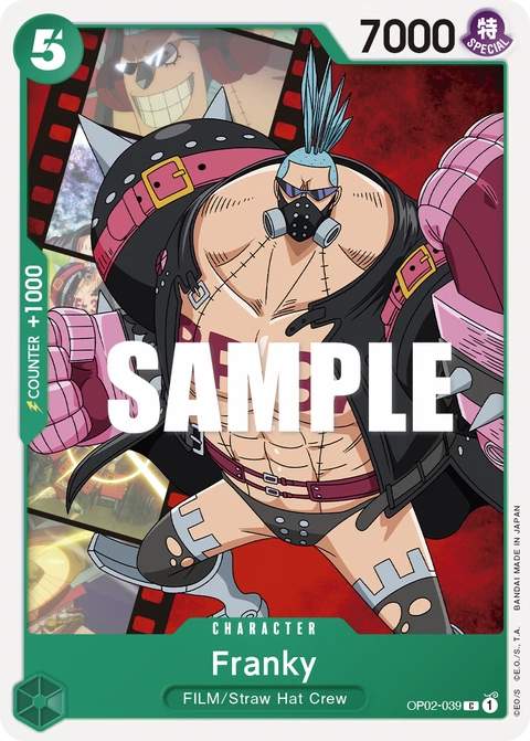 Franky - One Piece Card Game card