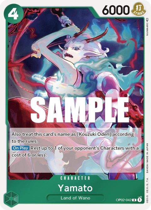 Yamato - One Piece Card Game card