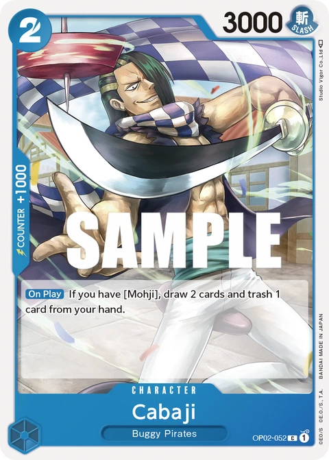 Cabaji - One Piece Card Game card