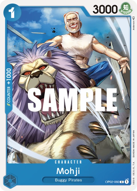 Mohji - One Piece Card Game card