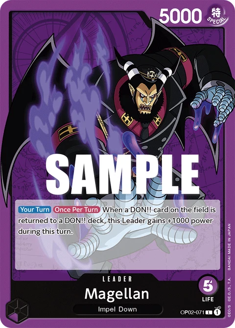 Magellan - One Piece Card Game card