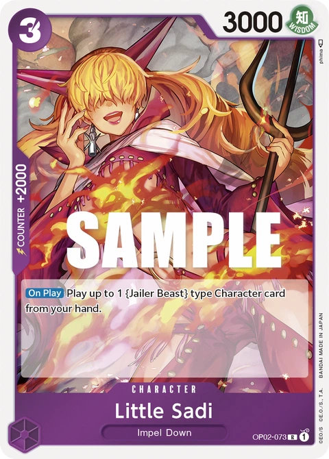 Little Sadi - One Piece Card Game card