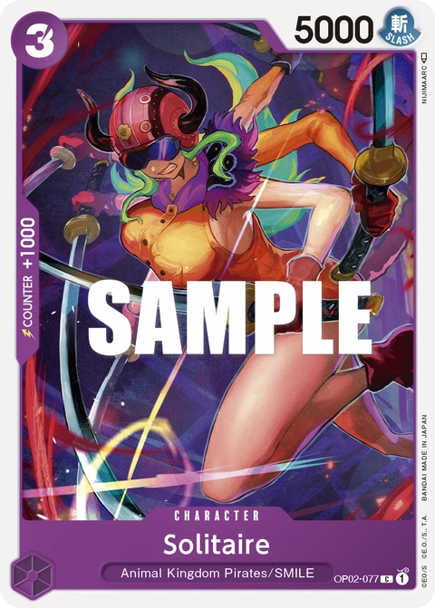 Solitaire - One Piece Card Game card