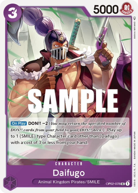 Daifugo - One Piece Card Game card