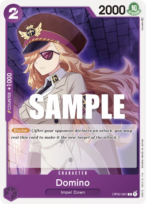 Domino - One Piece Card Game card