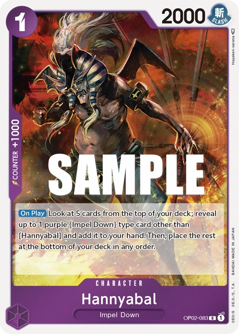 Hannyabal - One Piece Card Game card