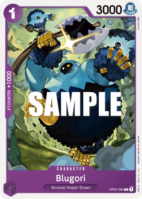 Blugori - One Piece Card Game card